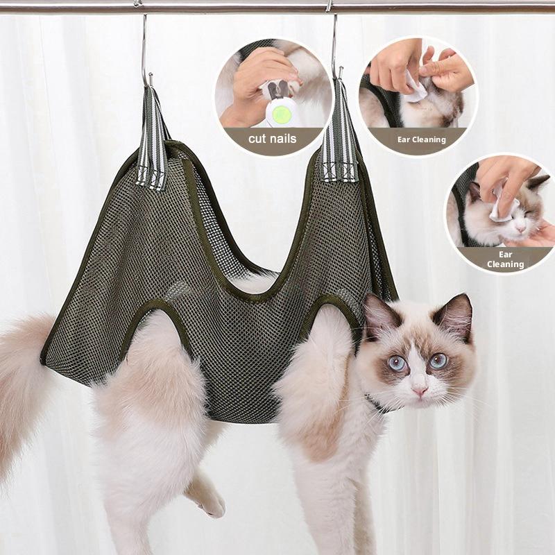 Pet Grooming Hammock Sling Restraint - Pet Grooming Hammock Harness Small Dog