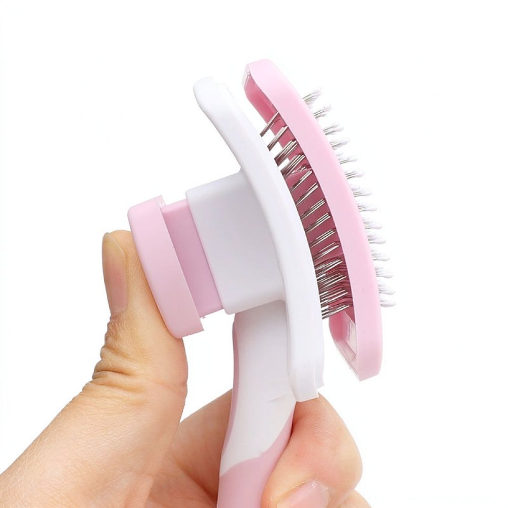 Slicker Brush Self Cleaning Pet Grooming - Pet Hair Grooming Tool Self Cleaning