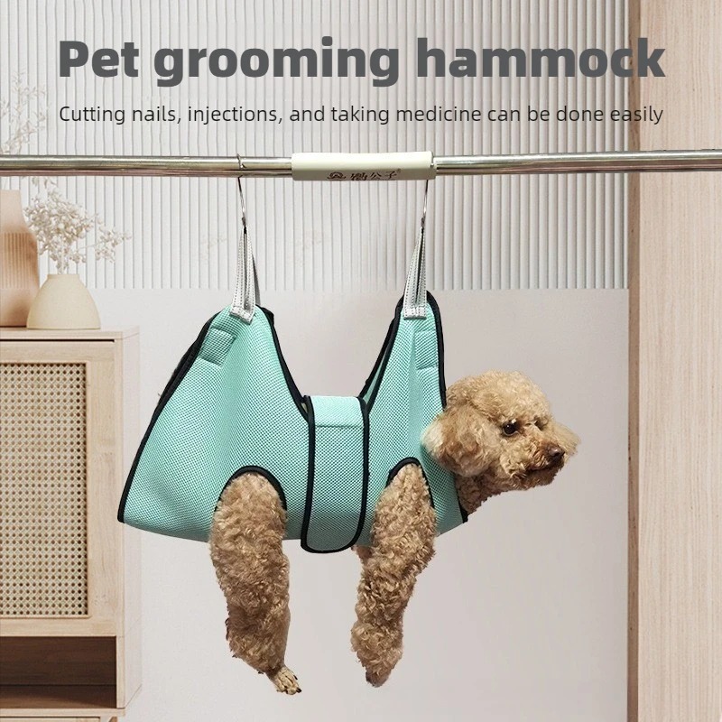 Pet Grooming Hammock Sling Restraint - Cat Grooming Hammock Harness for Cats