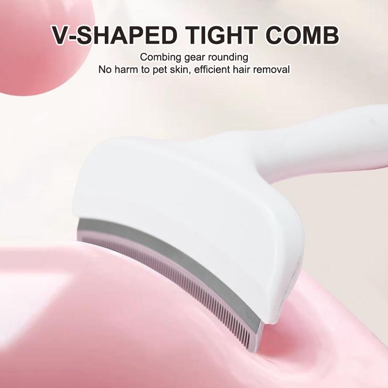 Undercoat Rake Dematting Tool Dog Shedding - Slicker Brush For Dogs Undercoat Deshedding