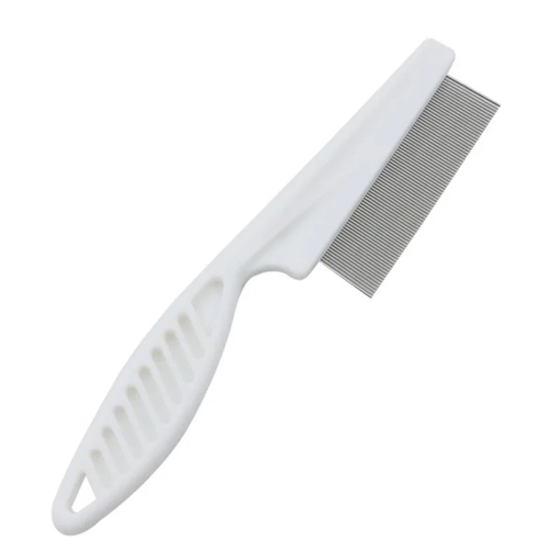 1Pcs Pet Tear Stain & Flea Com - Flea Comb Fine Tooth Pet Tear Stain 评论和价格