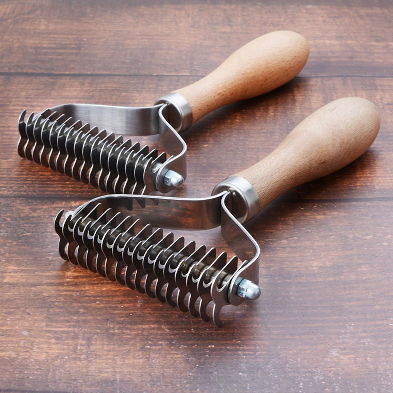 Double Sided Undercoat Rake Co - Undercoat Rake Dematting Tool Dog Shedding 评论和价格