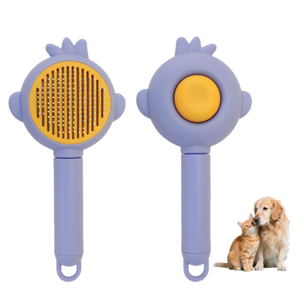 Cat Grooming Brush Pet Groomin - Slicker Brush Self Cleaning Pet Grooming 评论和价格