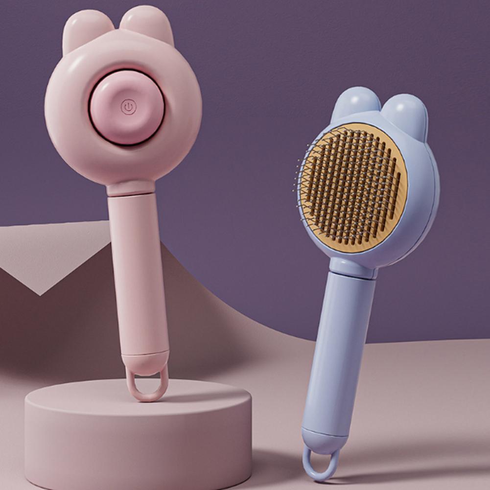 Cat Grooming Brush Pet Groomin - Slicker Brush Self Cleaning Pet Grooming 评论和价格