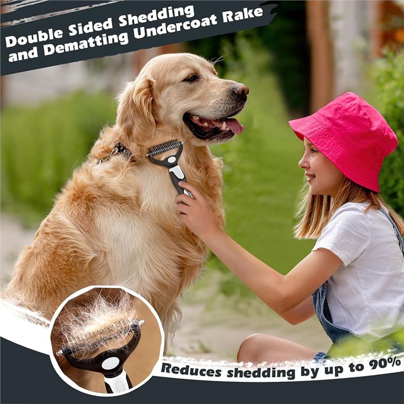 NEW HOT In Stock-3PCS For Dogs - Slicker Brush Self Cleaning Pet Grooming 评论和价格
