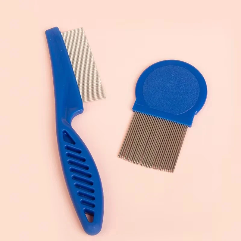 6Pcs/set Pet Flea Comb Stainle - Flea Comb Fine Tooth Pet Tear Stain 评论和价格