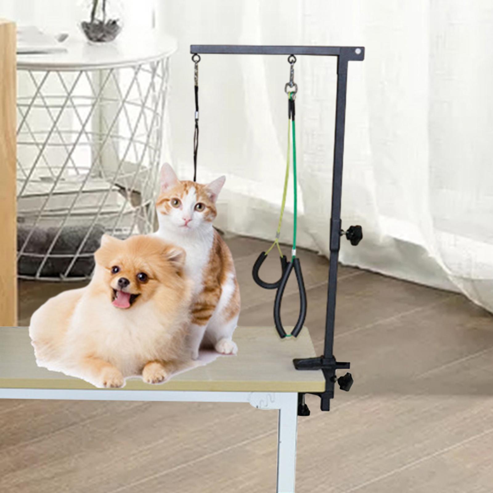 Dog Grooming Arm with Clamp Pe - Folding Pet Grooming Table Arm Clamp 评论和价格