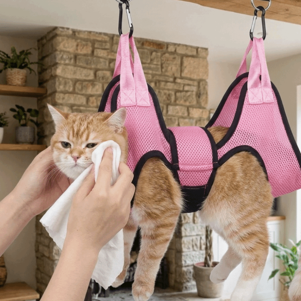 Adjustable Dog Grooming Hammoc - Pet Grooming Hammock Sling Restraint 评论和价格