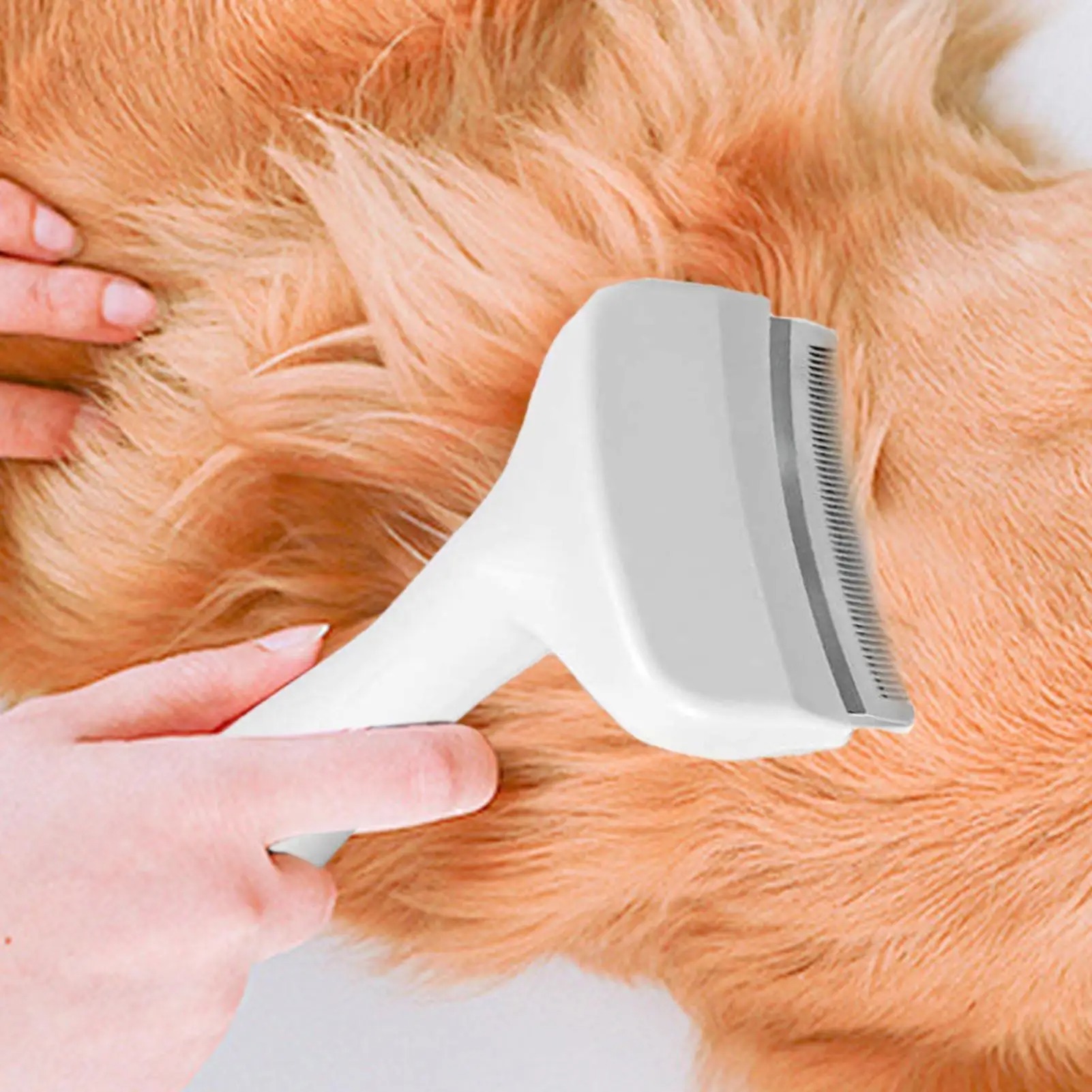 Slicker Brush For Dogs Underco - Undercoat Rake Dematting Tool Dog Shedding 评论和价格