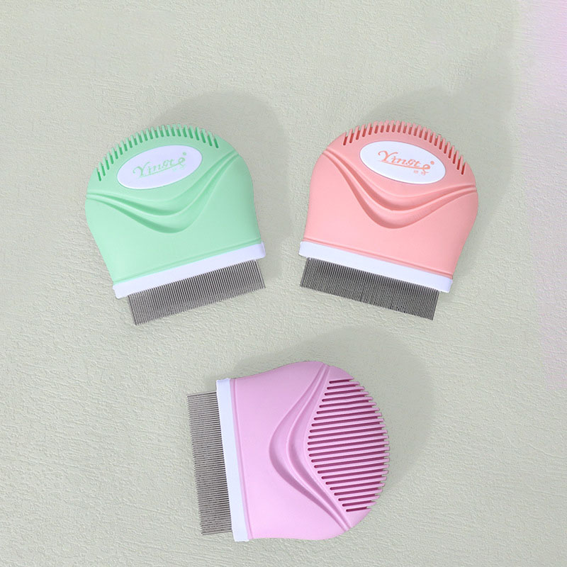 Pet Flea Comb Stainless Steel  - Flea Comb Fine Tooth Pet Tear Stain 评论和价格