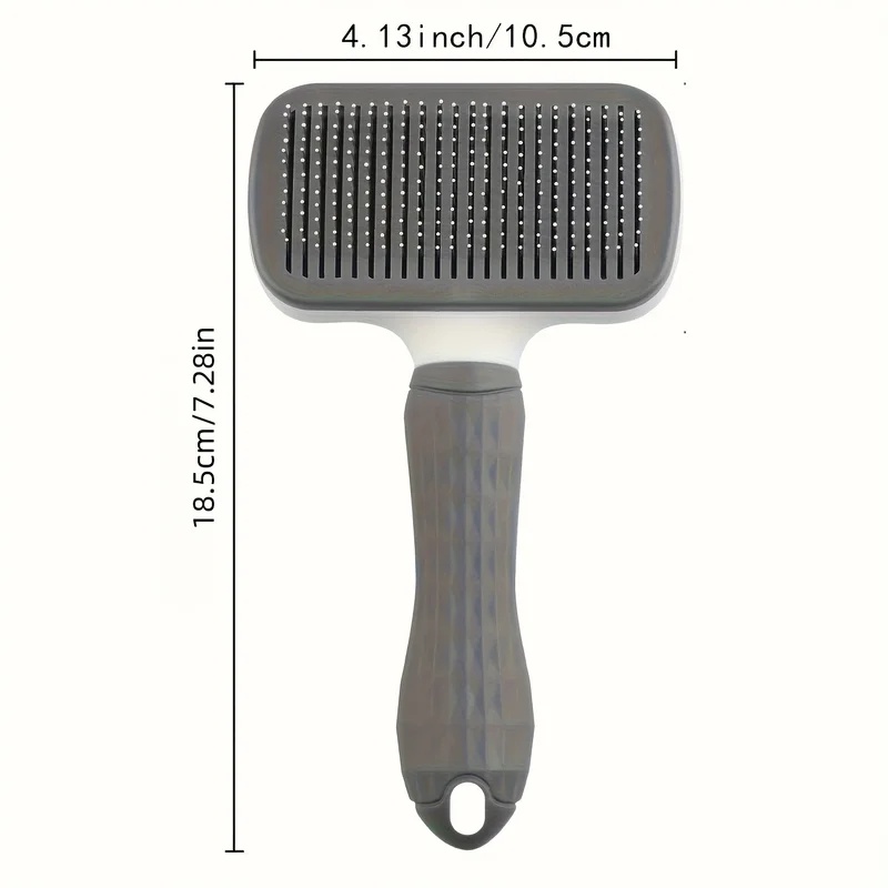 Self-cleaning Pet Hair Remove  - Slicker Brush Self Cleaning Pet Grooming 评论和价格