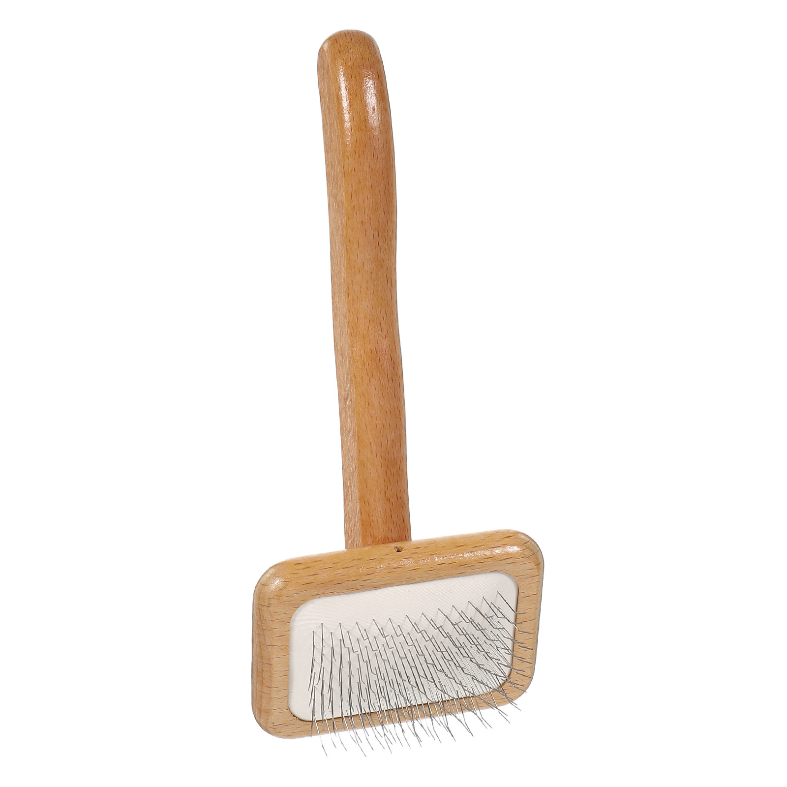 Dog Wood Comb Self Cleaning Pe - Slicker Brush Self Cleaning Pet Grooming 评论和价格