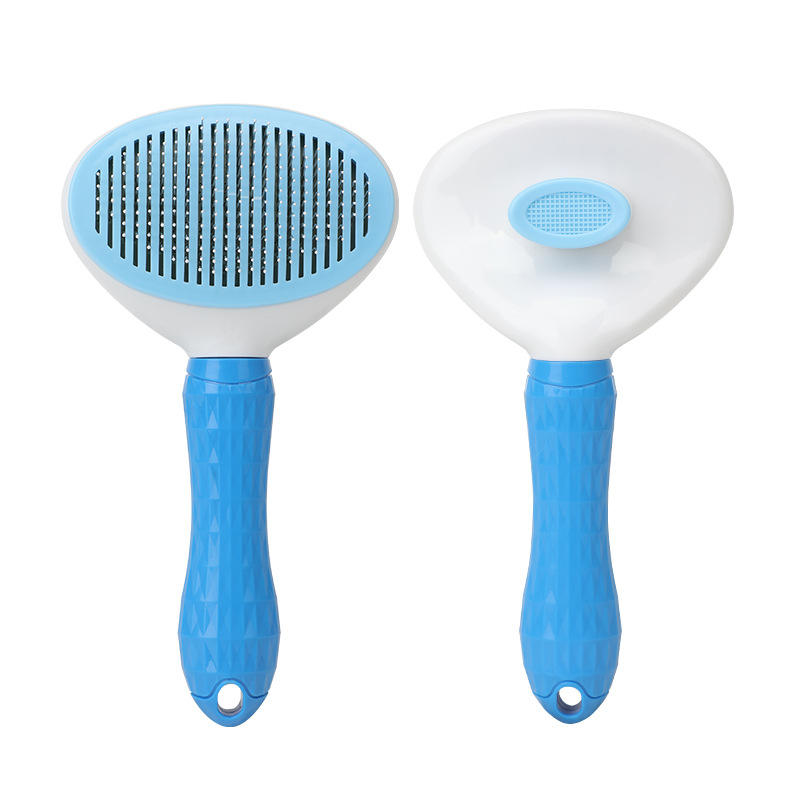 Cat Grooming Brush Self Cleani - Slicker Brush Self Cleaning Pet Grooming 评论和价格