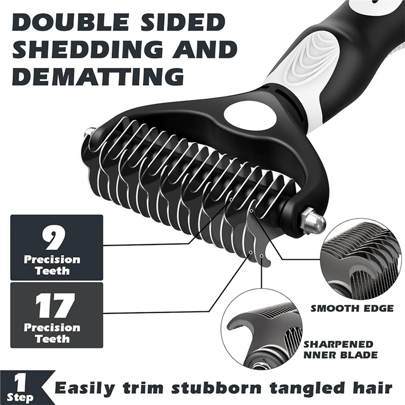 NEW HOT In Stock-Slicker Brush - Slicker Brush Self Cleaning Pet Grooming 评论和价格