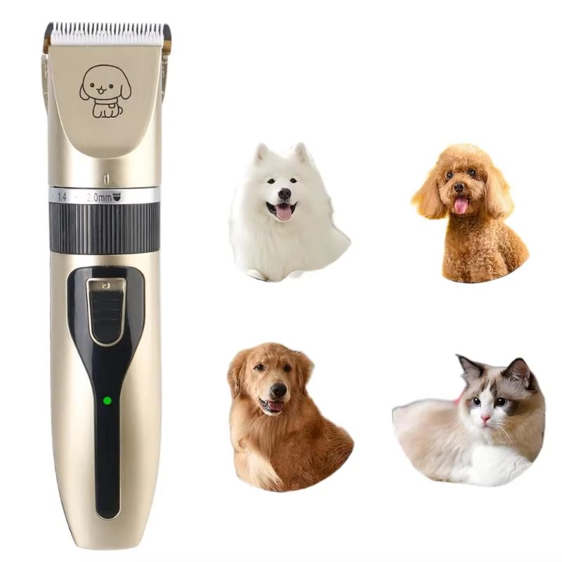 Rechargeable Pet Electric Clip - Cordless Dog Clippers Low Noise Grooming 评论和价格