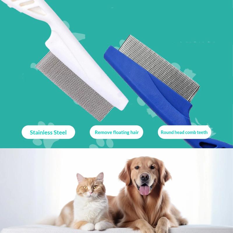 【CC】Pet Tear Stain Flea Comb F - Flea Comb Fine Tooth Pet Tear Stain 评论和价格