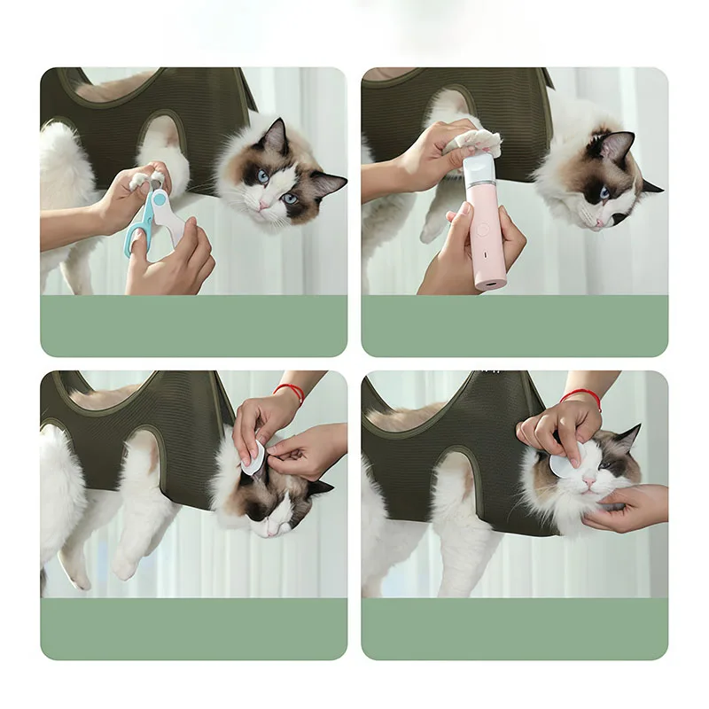 Cats Grooming Hammock Cat Dog  - Pet Grooming Hammock Sling Restraint 评论和价格