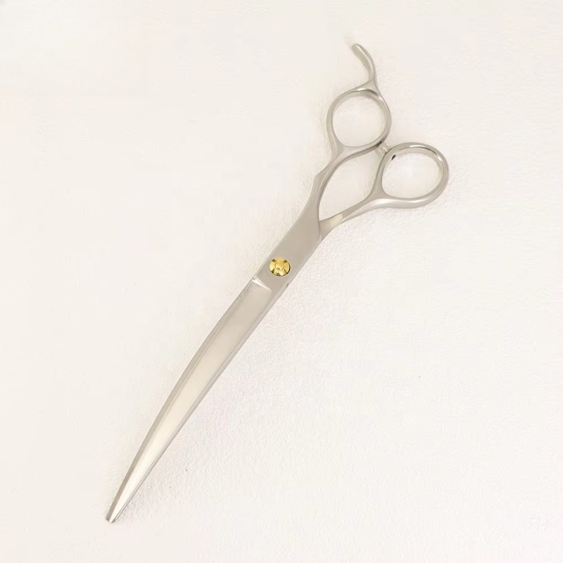 High Quality 7.5 Inch Curved P - Professional Pet Grooming Scissors Curved 评论和价格