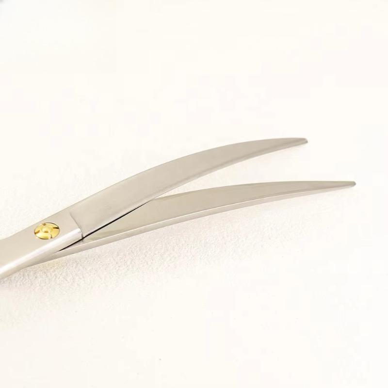 High Quality 7.5 Inch Curved P - Professional Pet Grooming Scissors Curved 评论和价格