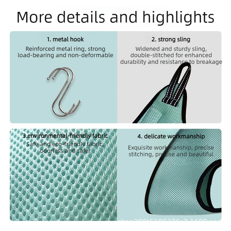 Cat Grooming Hammock Harness f - Pet Grooming Hammock Sling Restraint 评论和价格
