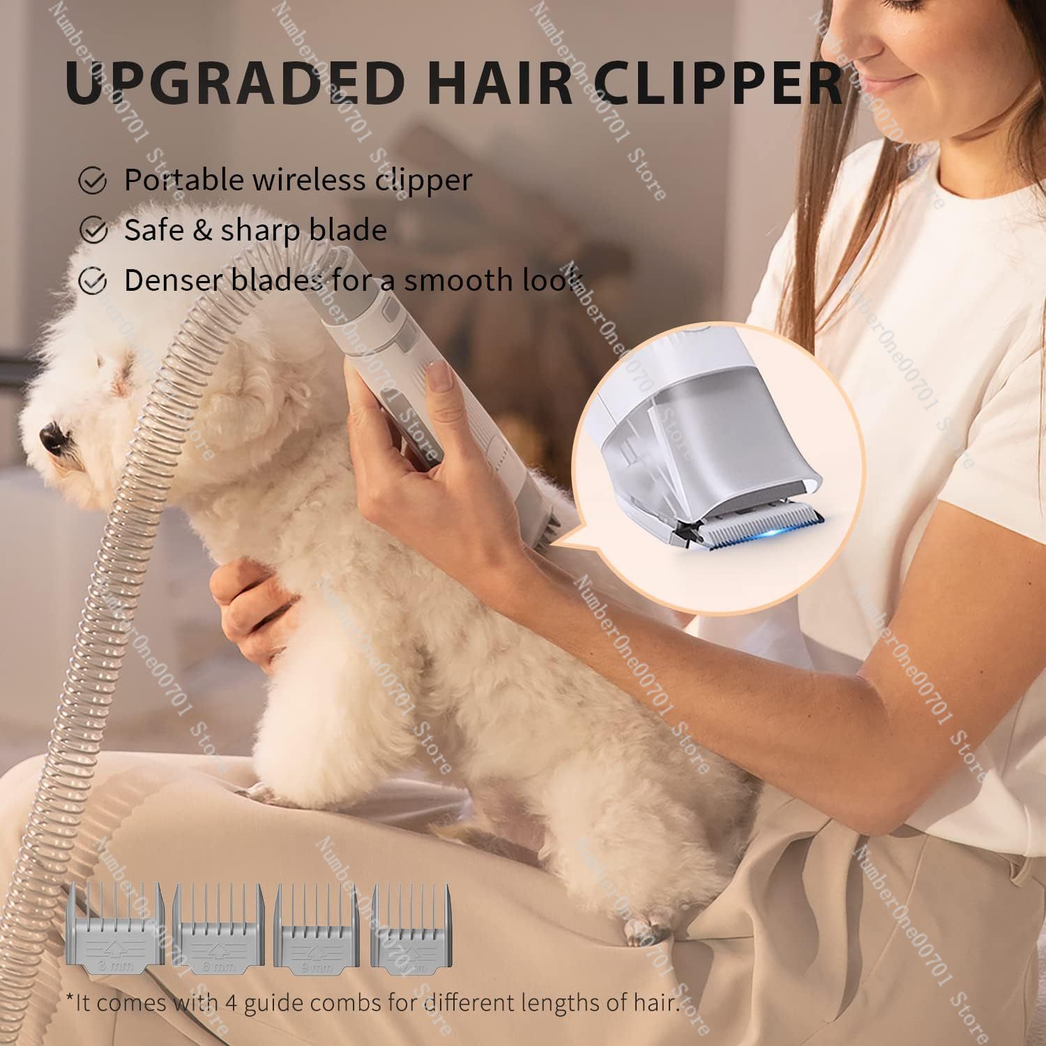 5-in-1 Pet Grooming Vacuum Kit - Pet Grooming Vacuum Suction Kit 5 In 1 评论和价格