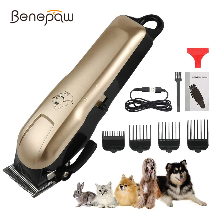 Benepaw Professional Dog Hair  - Cordless Dog Clippers Low Noise Grooming 评论和价格