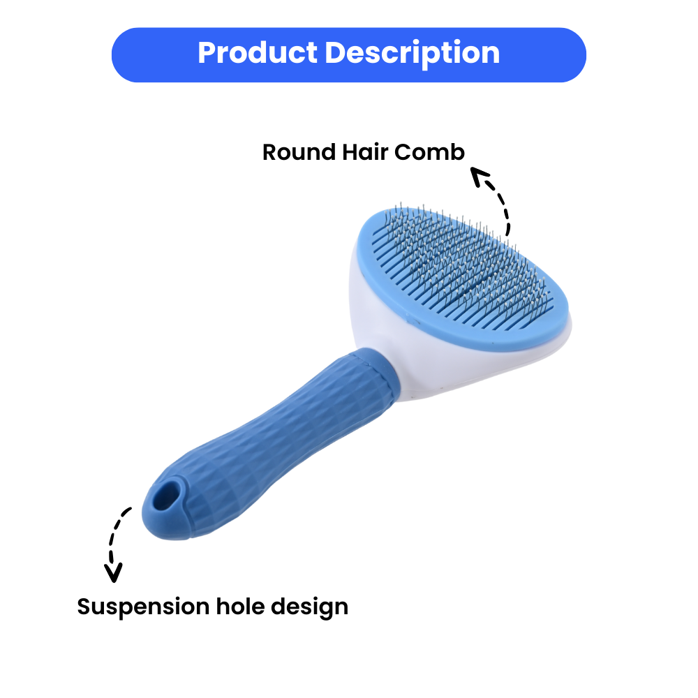 16PCS/Carton 2 Colors Mixed Se - Slicker Brush Self Cleaning Pet Grooming 评论和价格