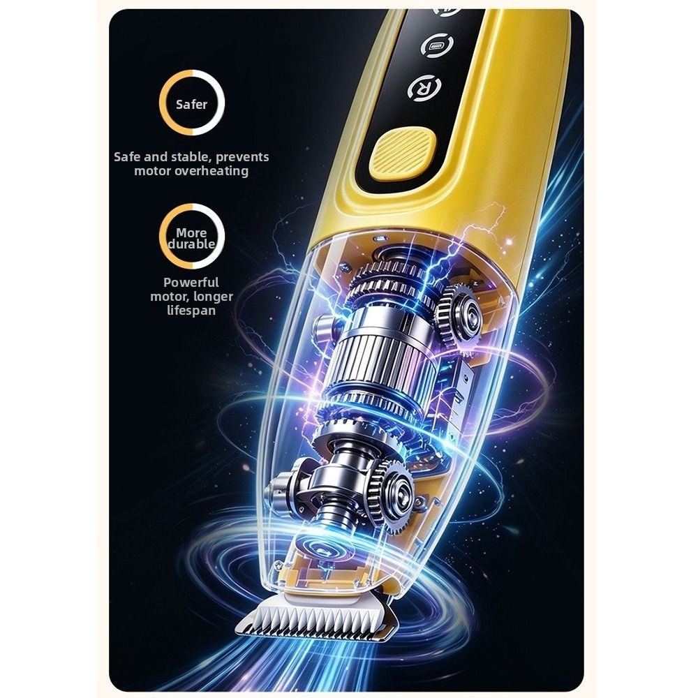 LED Light Pet Paw Trimmer Low  - Cordless Dog Clippers Low Noise Grooming 评论和价格