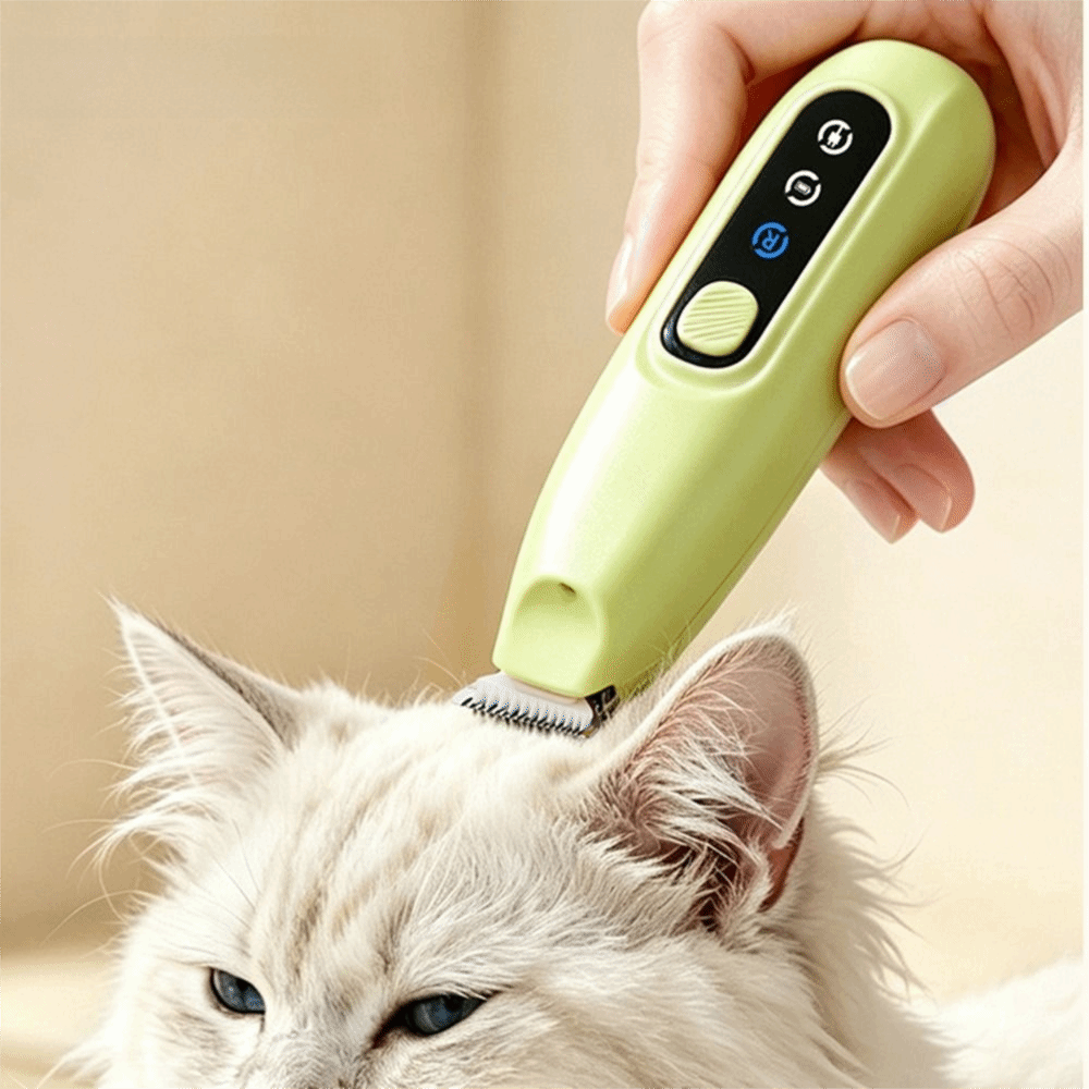 LED Light Pet Paw Trimmer Low  - Cordless Dog Clippers Low Noise Grooming 评论和价格