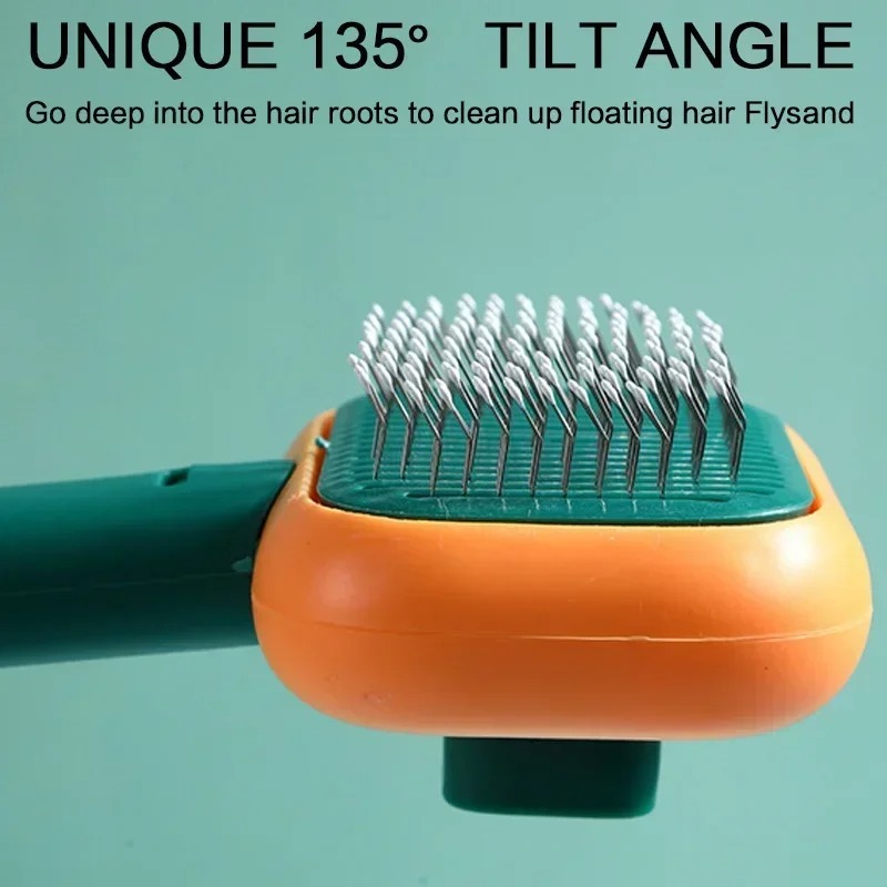 Self Cleaning Slicker Brush Pe - Slicker Brush Self Cleaning Pet Grooming 评论和价格