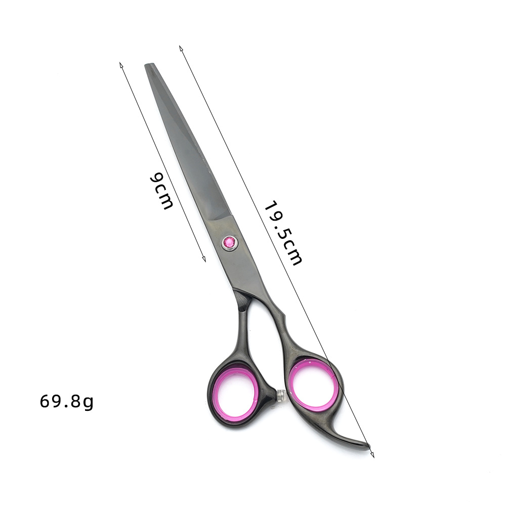 7 Inch Professional Dog Groomi - Professional Pet Grooming Scissors Curved 评论和价格
