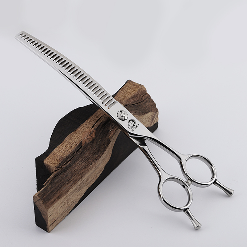 FIRELION 6.5/7.0/7.5 Inch Prof - Professional Pet Grooming Scissors Curved 评论和价格