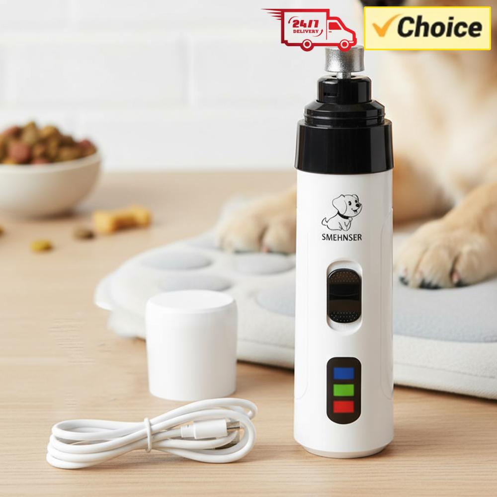 Dog Nail Grinders USB Charging - Cordless Dog Clippers Low Noise Grooming 评论和价格