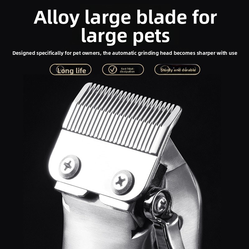 Professional High Power Dog Cl - Cordless Dog Clippers Low Noise Grooming 评论和价格