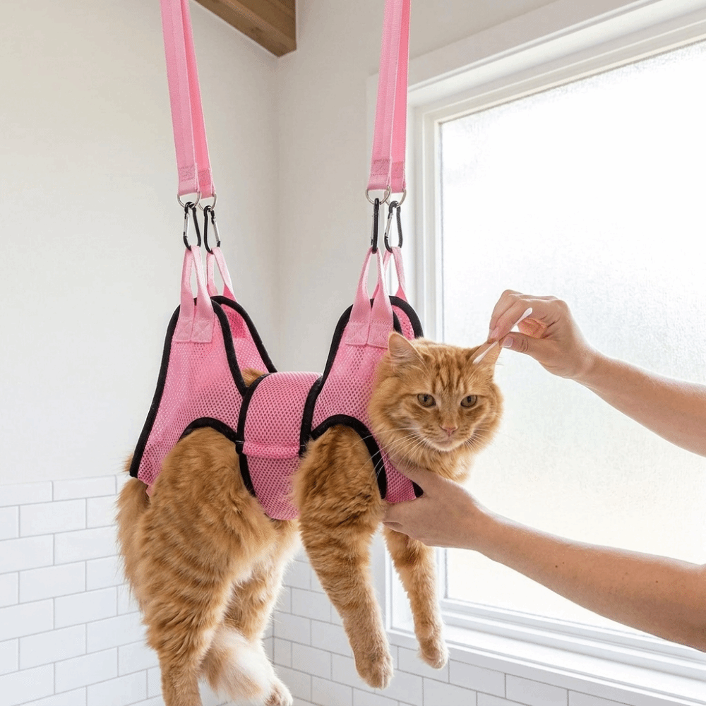 Adjustable Dog Grooming Hammoc - Pet Grooming Hammock Sling Restraint 评论和价格