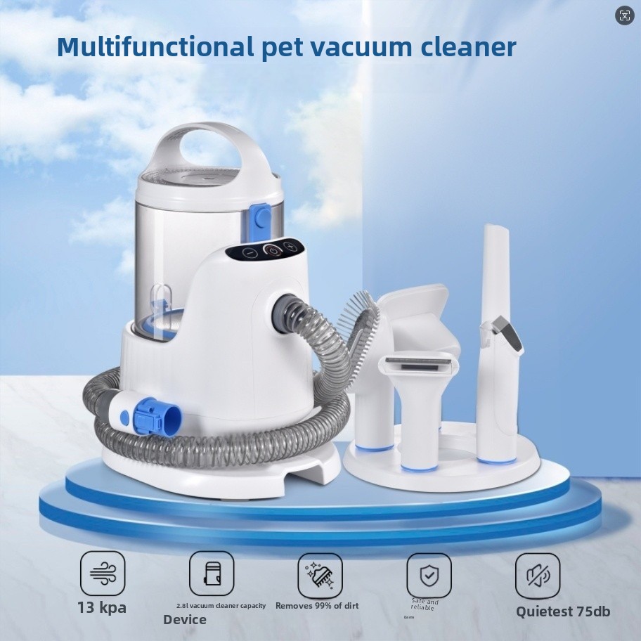 Multifunctional Pet Vacuum Cle - Pet Grooming Vacuum Suction Kit 5 In 1 评论和价格