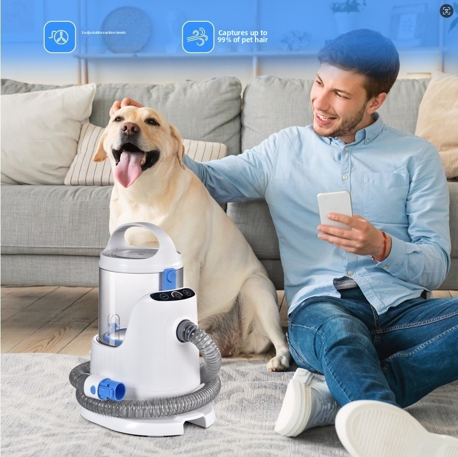 Multifunctional Pet Vacuum Cle - Pet Grooming Vacuum Suction Kit 5 In 1 评论和价格