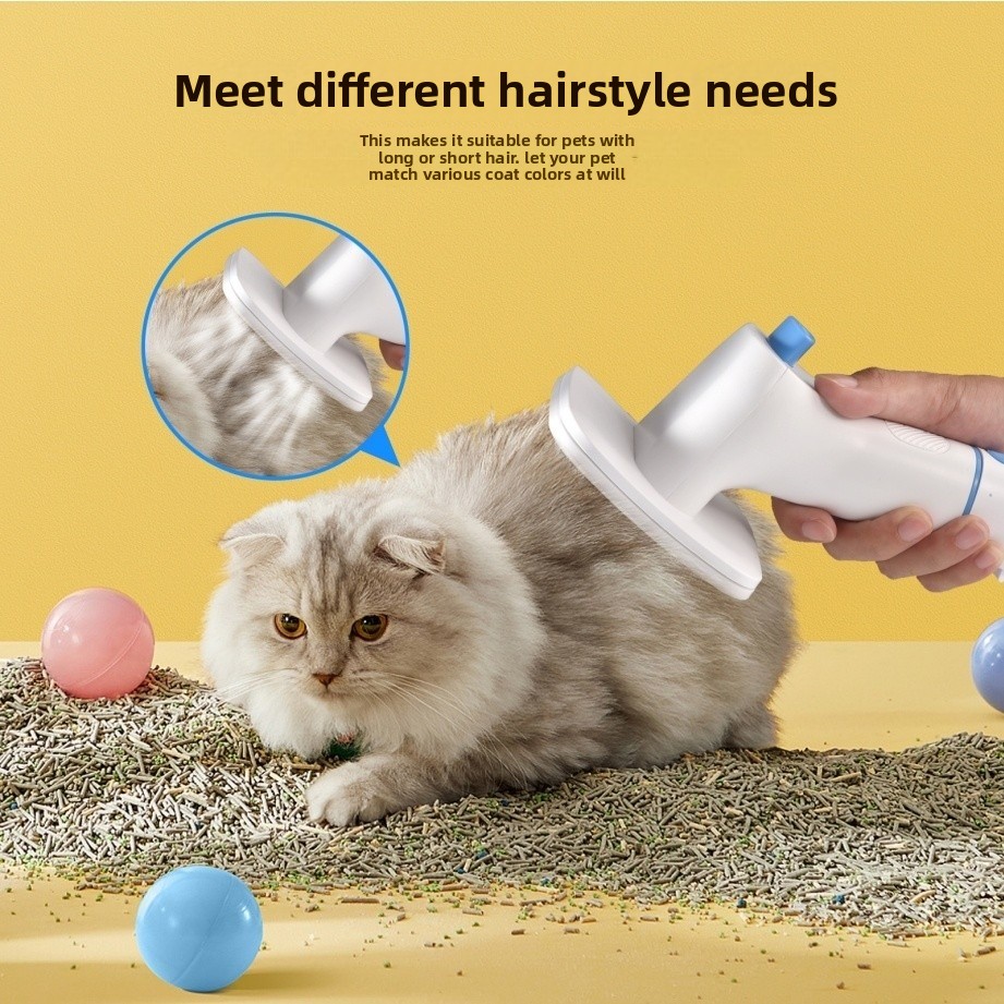 Multifunctional Pet Vacuum Cle - Pet Grooming Vacuum Suction Kit 5 In 1 评论和价格