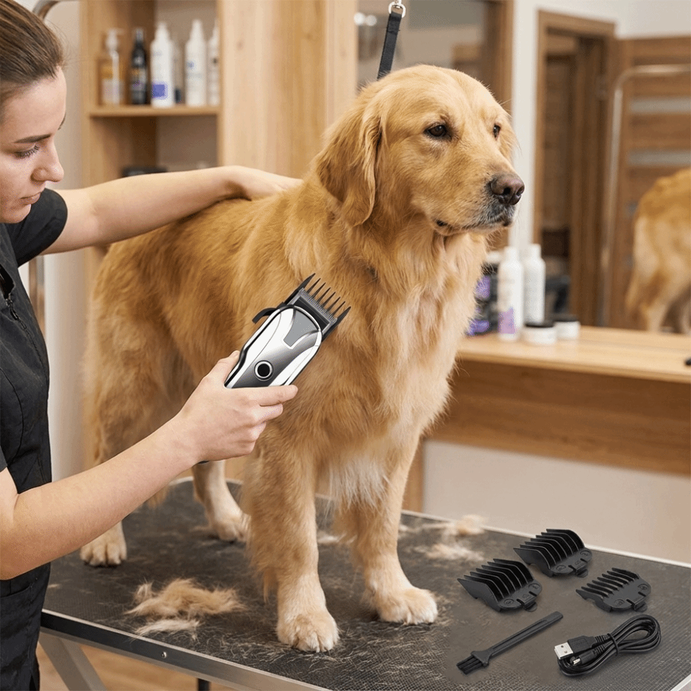 USB Rechargeable Electric Pet  - Cordless Dog Clippers Low Noise Grooming 评论和价格
