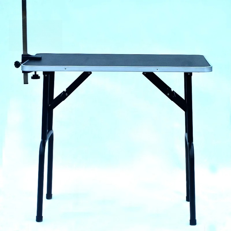 wholesale black iron coating l - Folding Pet Grooming Table Arm Clamp 评论和价格