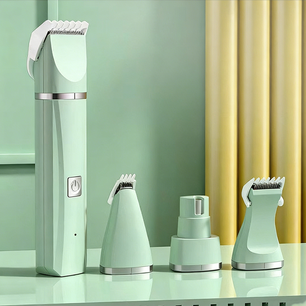 4-In-1 Pet Grooming Care Set 4 - Cordless Dog Clippers Low Noise Grooming 评论和价格