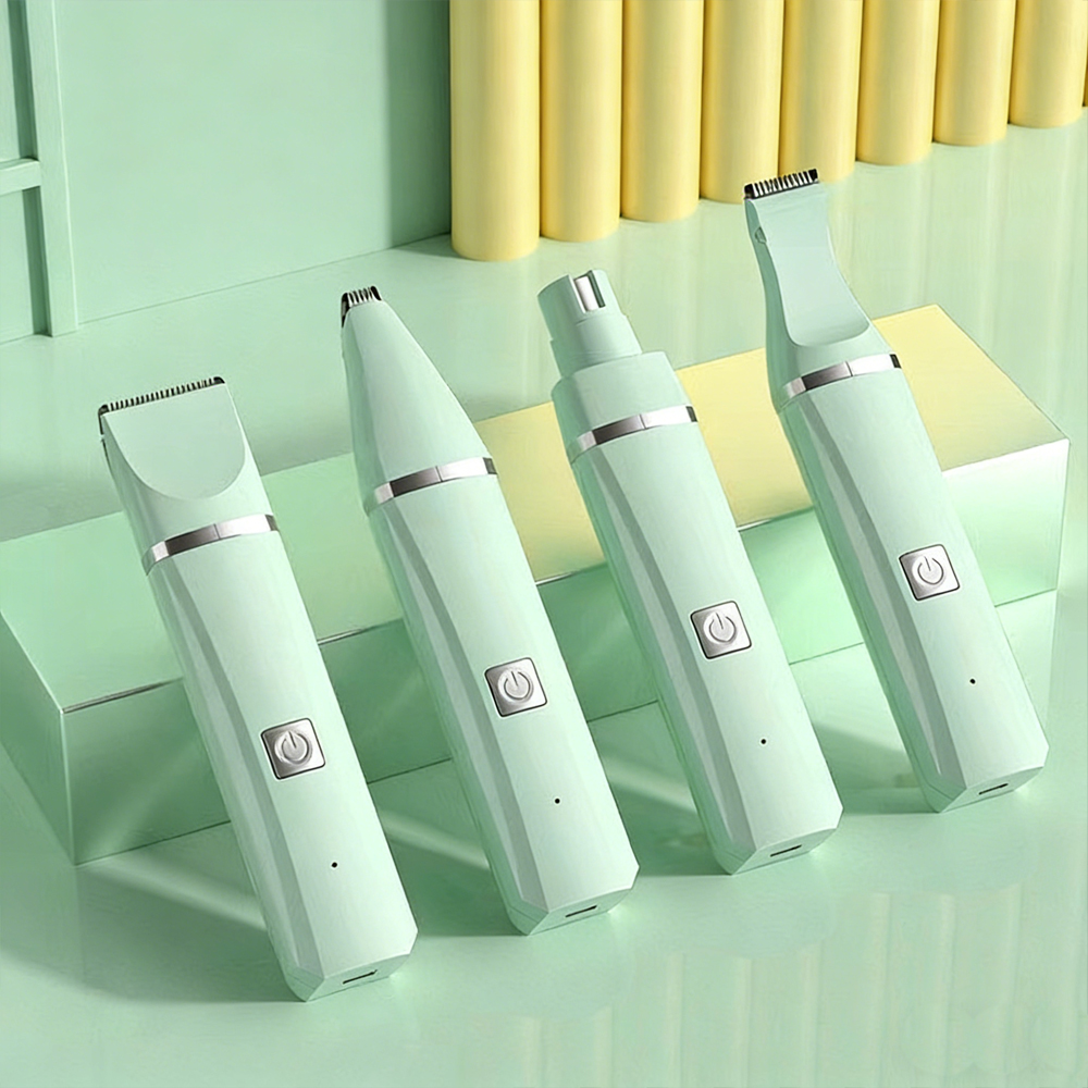4-In-1 Pet Grooming Care Set 4 - Cordless Dog Clippers Low Noise Grooming 评论和价格