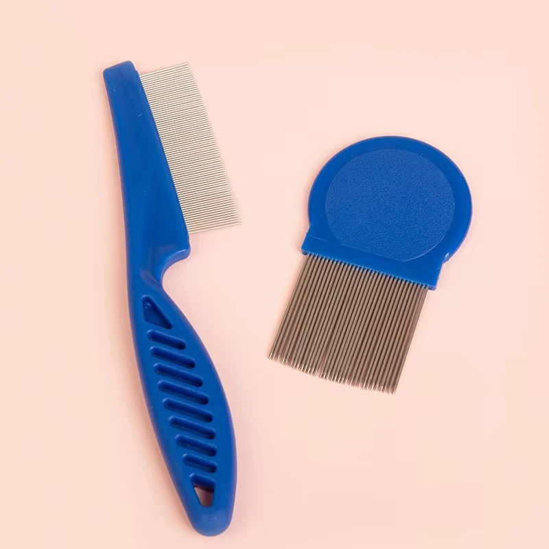 6Pcs/set Pet Flea Comb Stainle - Flea Comb Fine Tooth Pet Tear Stain 评论和价格